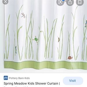 Pottery Barn Spring Meadows Bath/Shower Set